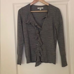 Ruffle front Cardigan